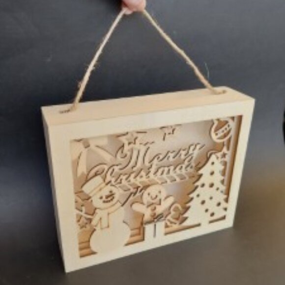 Merry Christmas Paintable Decoration - Picture 5 of 9